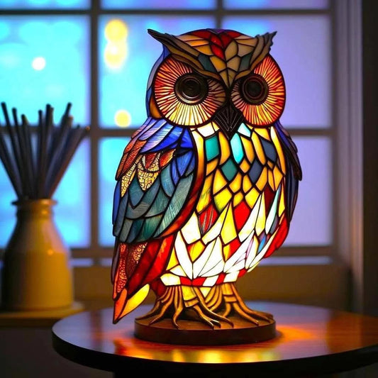 Flicker Soft Owl Lamp