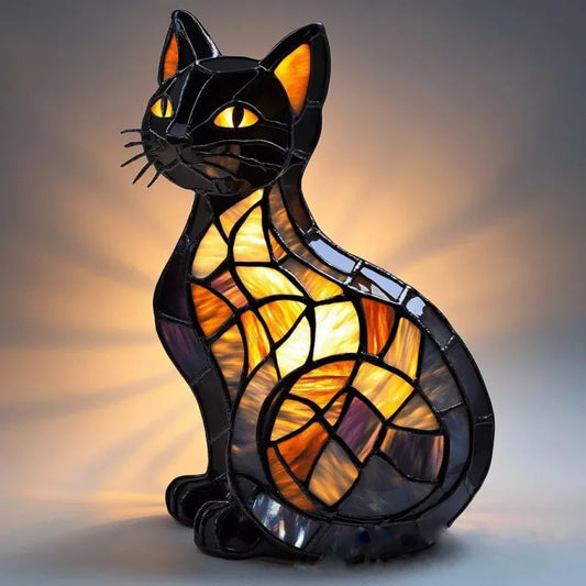 Midnight Cat Brilliant Cat Lamp