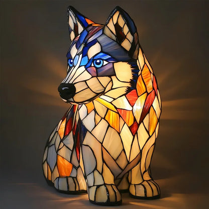 Elegant Husky Lamp