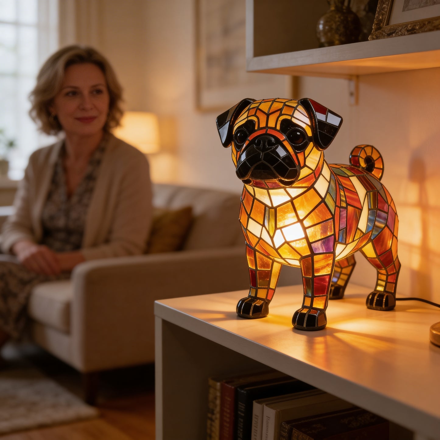 Raggio Joyful Pug Lamp