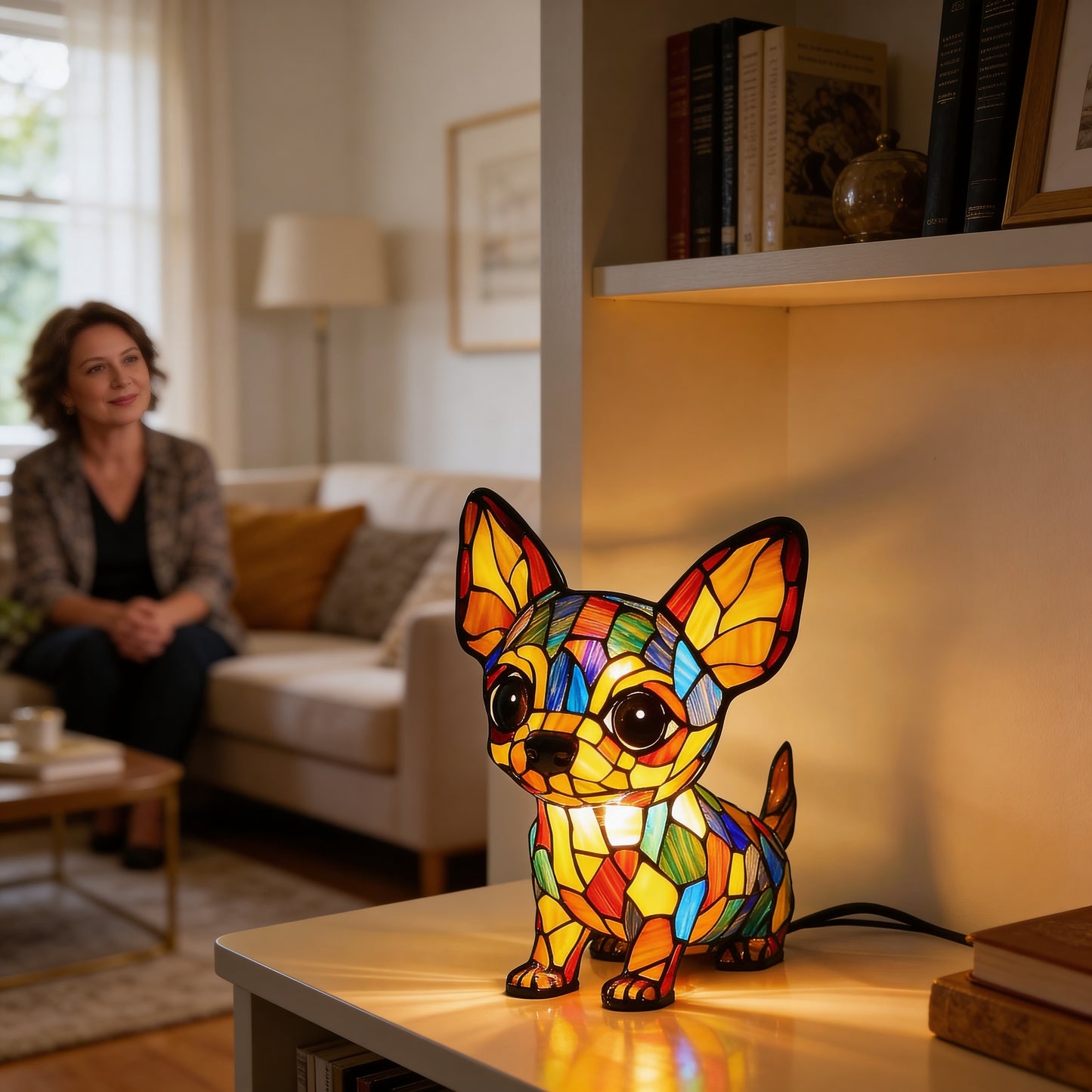 Mutt Fun Dog Lamp