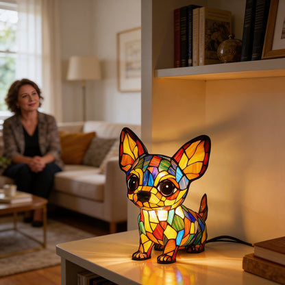 Mutt Fun Dog Lamp